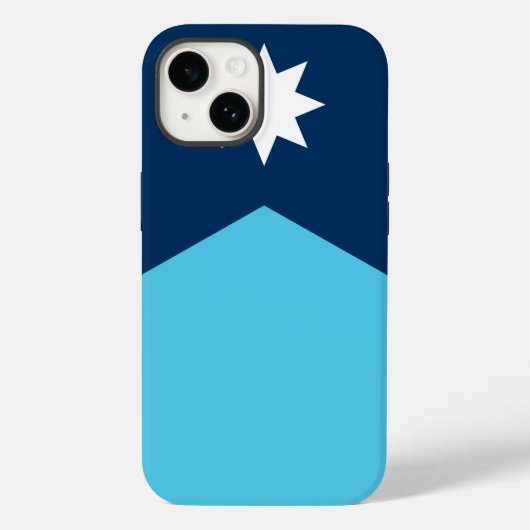 Patriotic Apple Case Mate, Minnesota Flag, USA (Rückseite)