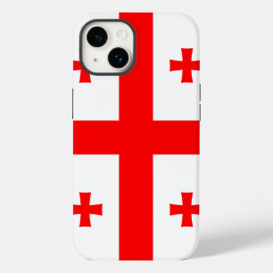 Patriotic Apple Case Mate mit georgischer Flagge