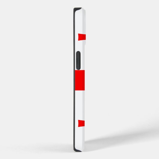 Patriotic Apple Case Mate mit georgischer Flagge (Rückseite / Rechts)