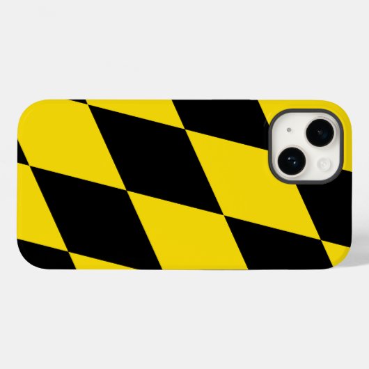 Patriotic Apple Case-Mate, München-Flag Case-Mate  iPhone Hülle (Rückseite (Horizontal))