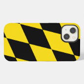 Patriotic Apple Case Mate, München-Flagge iPhone Hülle (Rückseite (Horizontal))