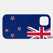 Patriotic Apple Case Mate, neuseeländische Flagge (Rückseite (Horizontal))