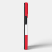 Patriotic Apple Case Mate, österreichische Flagge (Rückseite / Rechts)