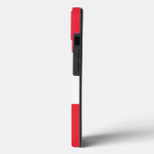 Patriotic Apple Case Mate, österreichische Flagge (Rückseite / Links)