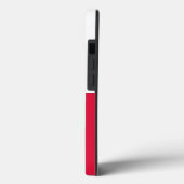 Patriotic Apple Case Mate, polnische Flagge (Rückseite / Links)