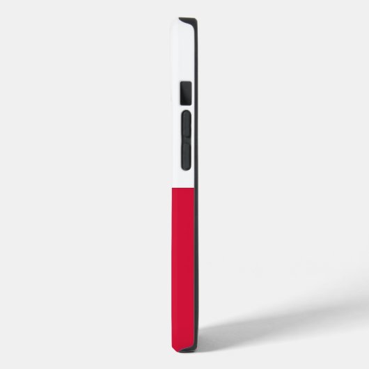 Patriotic Apple Case-Mate, polnische Flagge Case-M Case-Mate iPhone Hülle (Rückseite / Links)