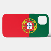Patriotic Apple Case Mate, portugiesische Flagge (Rückseite (Horizontal))