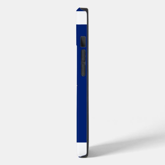 Patriotic Apple Case-Mate, Quebec City flag Case-Mate iPhone Hülle (Rückseite / Links)