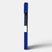 Patriotic Apple Case-Mate, Quebec-Flag Case-Mate iPhone Hülle (Rückseite / Links)