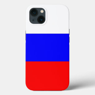 Patriotic Apple Case Mate, Russland-Flagge iPhone 13 Hülle