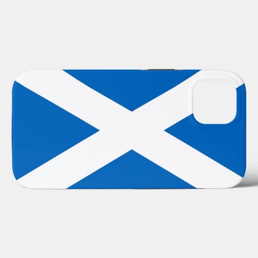 Patriotic Apple Case Mate, Schottische Flagge (Rückseite (Horizontal))