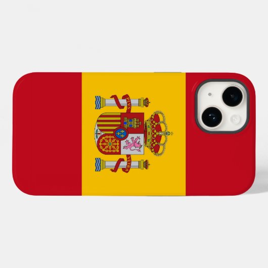 Patriotic Apple Case-Mate, Spanienflagge Case-Mate Case-Mate iPhone Hülle (Rückseite (Horizontal))