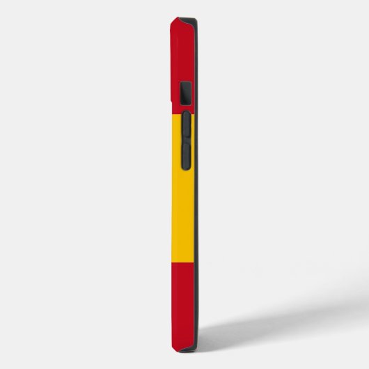 Patriotic Apple Case-Mate, Spanienflagge Case-Mate Case-Mate iPhone Hülle (Rückseite / Links)