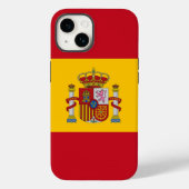 Patriotic Apple Case-Mate, Spanienflagge Case-Mate iPhone Hülle (Rückseite)