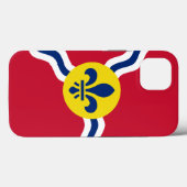 Patriotic Apple Case-Mate, St. Louis Flag Case-Mate iPhone Hülle (Rückseite (Horizontal))