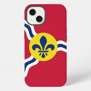 Patriotic Apple Case-Mate, St. Louis Flag iPhone 13 Hülle