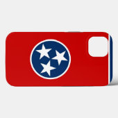 Patriotic Apple Case Mate, Tennessee-Flagge (Rückseite (Horizontal))