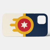 Patriotic Apple Case Mate, Tulsa Flag (Rückseite (Horizontal))