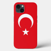 Patriotic Apple Case Mate, türkische Flagge (Rückseite)