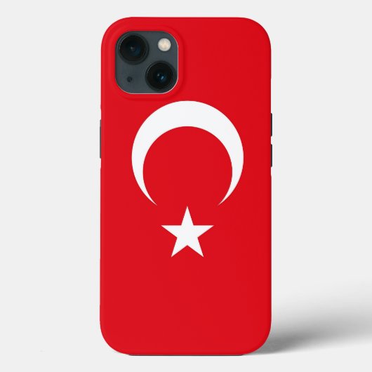 Patriotic Apple Case Mate, türkische Flagge (Rückseite)