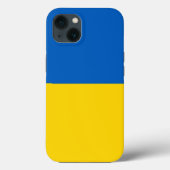 Patriotic Apple Case-Mate, ukrainische Flagge Case-Mate iPhone Hülle (Rückseite)