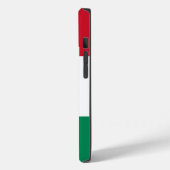 Patriotic Apple Case-Mate, Ungarn Flag Case-Mate iPhone Hülle (Rückseite / Links)