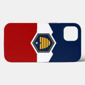 Patriotic Apple Case-Mate, Utah flag Case-Mate iPhone Hülle (Rückseite (Horizontal))