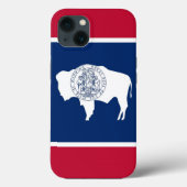 Patriotic Apple Case Mate, Wyoming Flag (Rückseite)