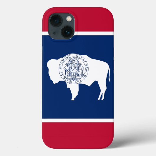 Patriotic Apple Case Mate, Wyoming Flag (Rückseite)