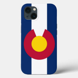 Patriotic Apple iPhone 13 Case-Mate, Colorado Flag Case-Mate iPhone Hülle