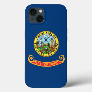 Patriotic Apple iPhone 13 Case-Mate, Idaho-Flagge Case-Mate iPhone Hülle