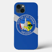 Patriotic Apple iPhone 13 Case-Mate, Las Vegas Case-Mate iPhone Hülle (Rückseite)