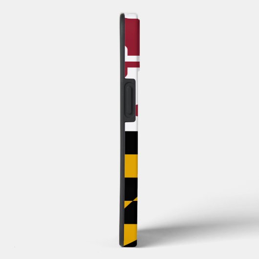 Patriotic Apple iPhone 13 Case-Mate, Maryland Case-Mate iPhone Hülle (Rückseite / Rechts)