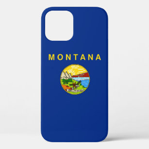 Patriotic Apple iPhone 13 Case-Mate, Montana Flag Case-Mate iPhone Hülle
