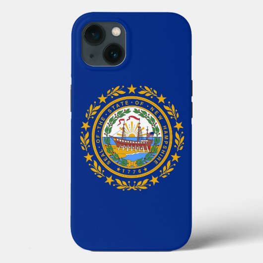 Patriotic Apple iPhone 13 Case-Mate, New Hampshire Case-Mate iPhone Hülle (Rückseite)