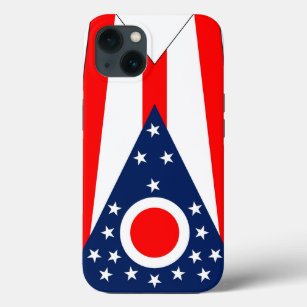 Patriotic Apple iPhone 13 Case-Mate, Ohio Flag Case-Mate iPhone Hülle