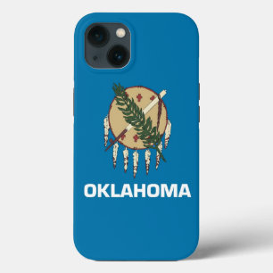 Patriotic Apple iPhone 13 Case-Mate, Oklahoma Flag Case-Mate iPhone Hülle
