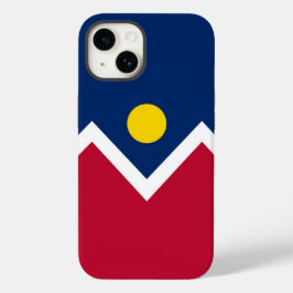 Patriotic Apple iPhone 14 Case-Mate, Denver Flag Case-Mate iPhone 14 Hülle