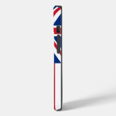 Patriotic Apple iPhone 14 Case-Mate, Hawaii-Flagge Case-Mate iPhone Hülle (Rückseite / Links)