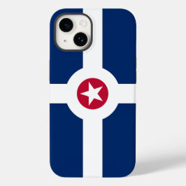 Patriotic Apple iPhone 14 Case-Mate, Indianapolis Case-Mate iPhone 14 Hülle