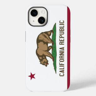 Patriotic Apple iPhone 14 Case-Mate, Kalifornien Case-Mate iPhone 14 Hülle