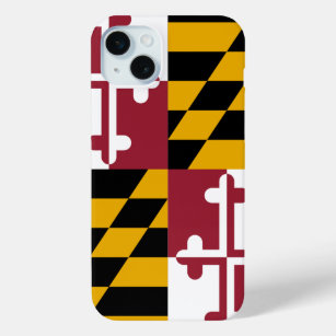Patriotic Apple iPhone 14 Case-Mate, Maryland-Flag Case-Mate iPhone Hülle