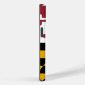 Patriotic Apple iPhone 14 Case-Mate, Maryland-Flag Case-Mate iPhone Hülle (Rückseite / Rechts)