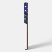 Patriotic Apple iPhone 14 Case-Mate mit US-Flagge Case-Mate iPhone Hülle (Rückseite / Links)
