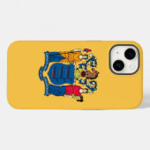 Patriotic Apple iPhone 14 Case-Mate, New Jersey Case-Mate iPhone Hülle (Rückseite (Horizontal))