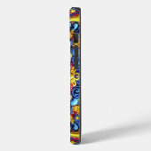 Patriotic Apple iPhone 14 Case-Mate Rumänien Farbe Hülle (Rückseite / Links)