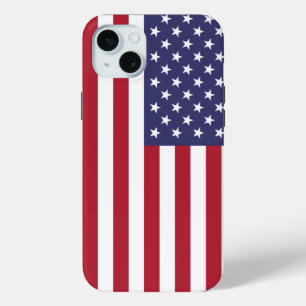 Patriotic Apple iPhone 15 Plus Case-Mate, US-Flagg Case-Mate iPhone Hülle
