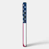 Patriotic Apple iPhone 15 Pro Case-Mate, US-Flagge Case-Mate iPhone Hülle (Rückseite / Links)