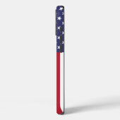 Patriotic Apple iPhone 16 Plus Case-Mate, US-Flagg Case-Mate iPhone Hülle (Rückseite / Links)