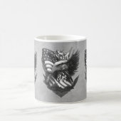 Patriotic Appreciation Thank You Military Veterans Kaffeetasse (Mittel)